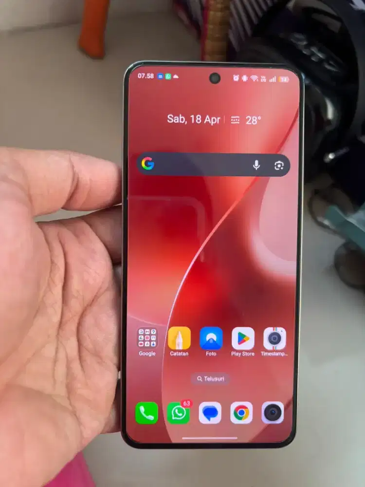 Realme 15 5g 8/256gb second hp cas