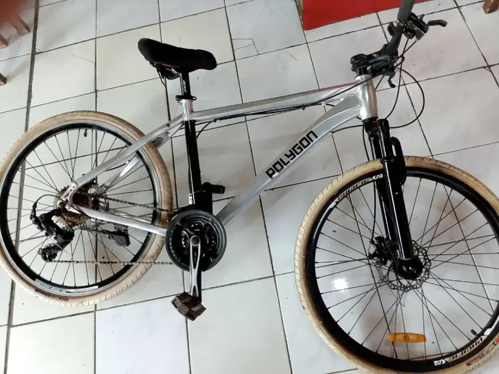 Frame Alloy 8x3 speed double cakram