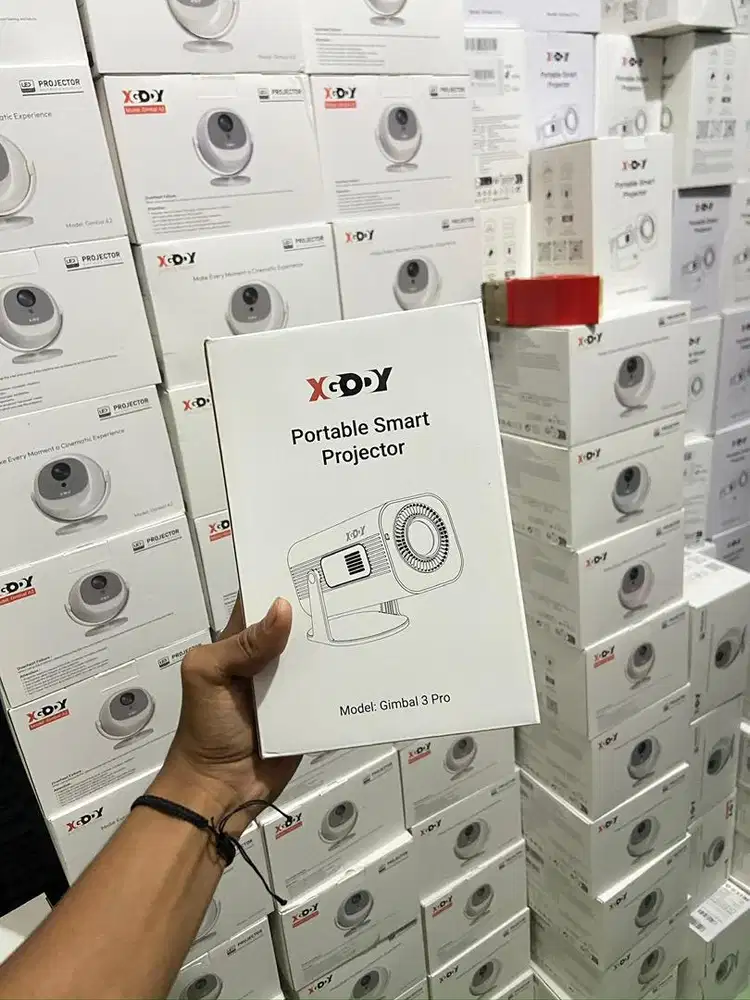 PROYEKTOR XGODY Gimbal 3 pro smart lcd android 11 - 720P