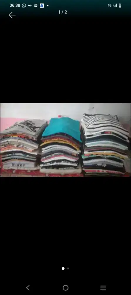 Terima jasa setrika pakaian saja 4.000/kg