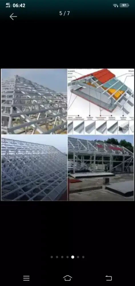 Jasa pasang atap baja ringan dan kanopi