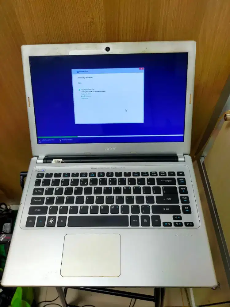 Dijual laptop acer aspire Intel i3 ram 4GB HDD 500GB siap pakai 24jam