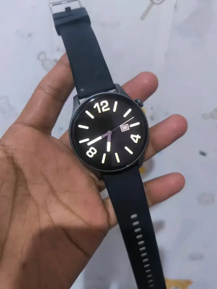 Smartwatch skmei b55s layar amoled lengkung baterai kuat 2 minggu