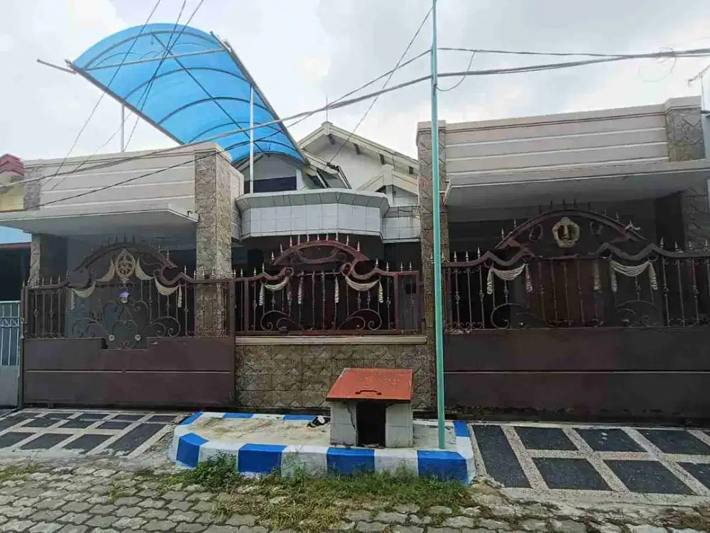 ‼️BANTING HARGA‼️Rumah 1,5 Lantai Siap Huni di Deltasari Indah Waru Sidoarjo .