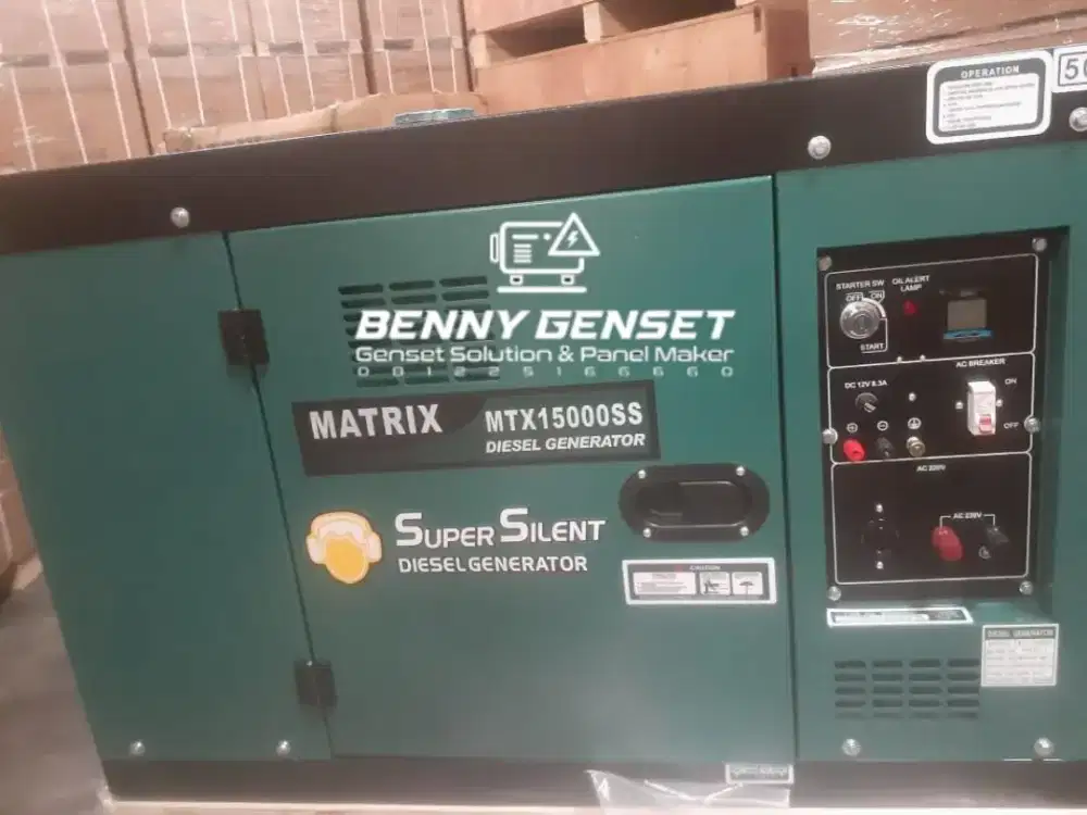 GENSET MATRIX MTX15000SS BARU
