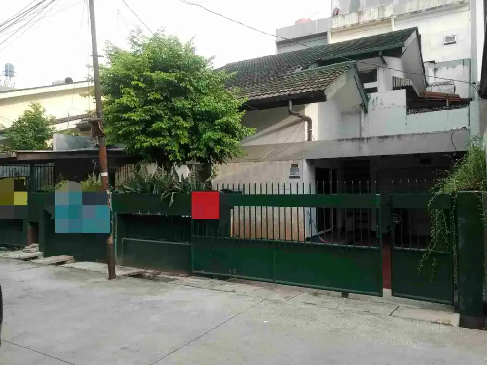 JUAL CEPAT Kavling Polri Jelambar Jakarta Barat Rumah 2 Lantai Siap Huni SHM 5,3 M Nego