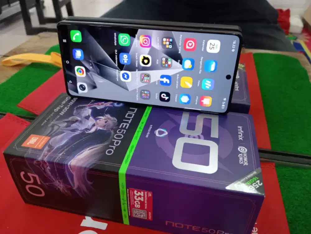 Infinix Note50 Pro Ram 8 /256 Gb mulus no minus lengkap ori