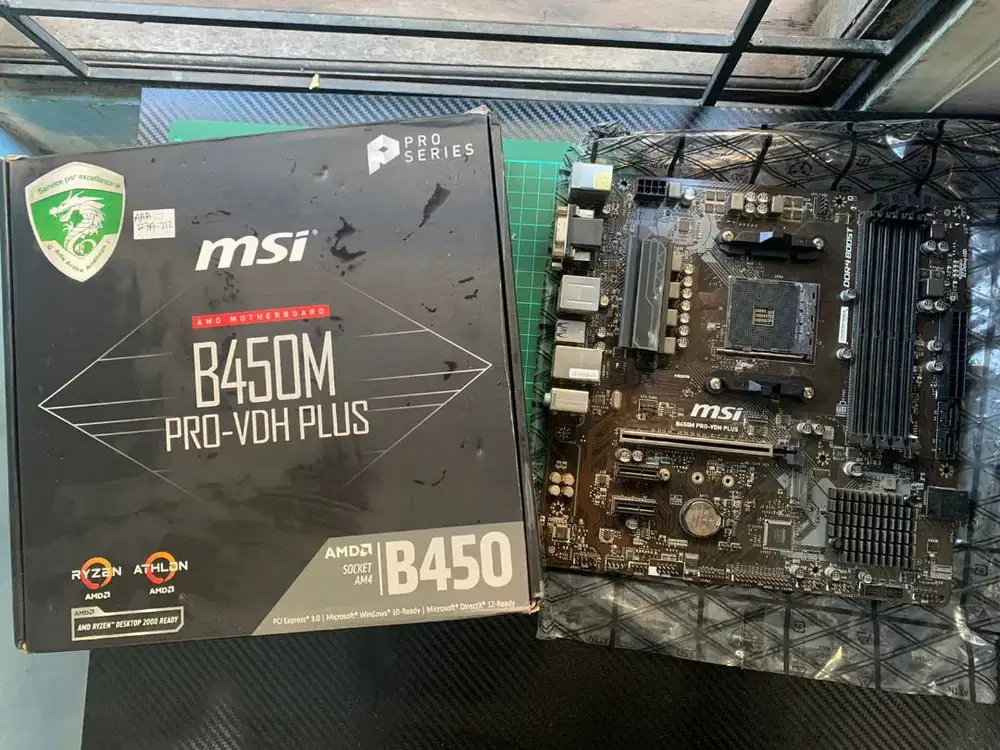 Motherboard AM4 Ryzen MSI B450M PRO-VDH Plus