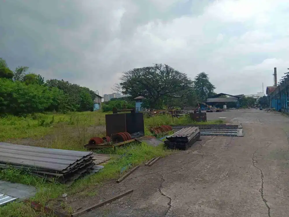 Dijual Tanah ex Pabrik di Bekasi Utara cocok Untuk Perumahan