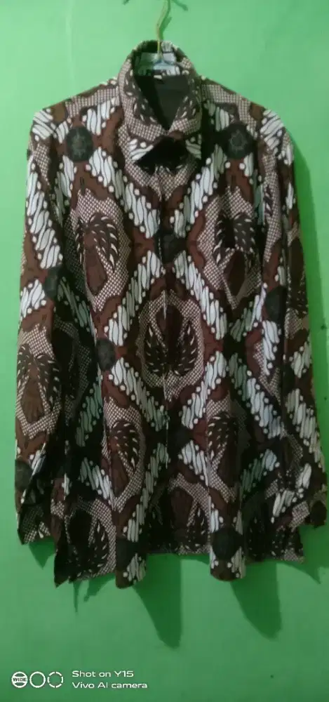 Batik pria Danar Hadi bahan adem size XL
