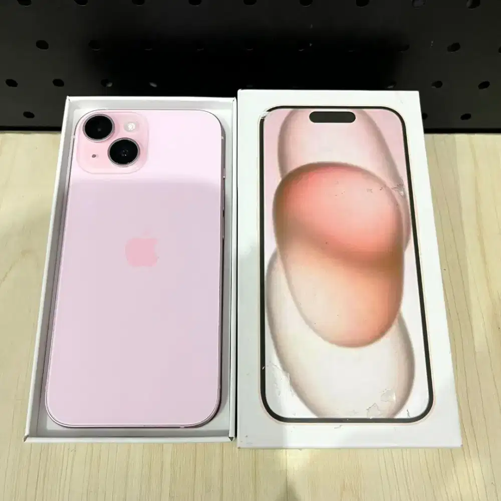 iPhone 15 internasional 128GB pink