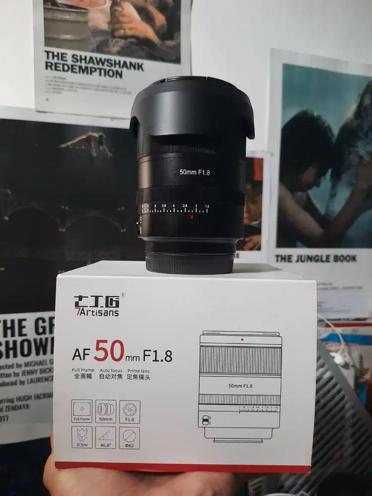 Lensa 7Artisans AF 50mm F1.8 FE (for Sony)