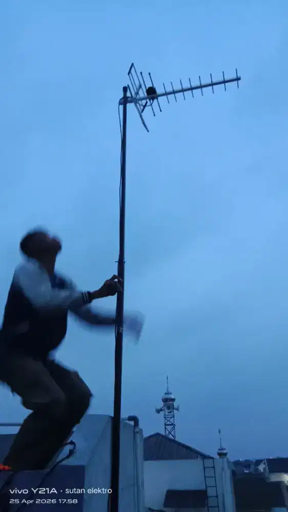 Grup pemasangan Antenna tv digital, kami jamin muncul siaran lokal