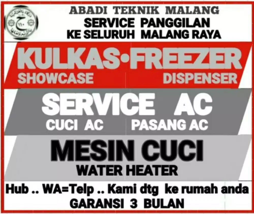 Service kulkas ac(cuci ac-75)freezer mesin cuci hiter servis panggilan