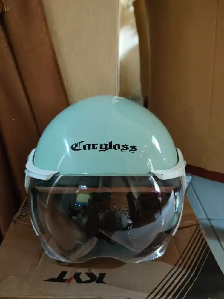 Helm Cargloss hijab & kyt fly R,  Kyoto..