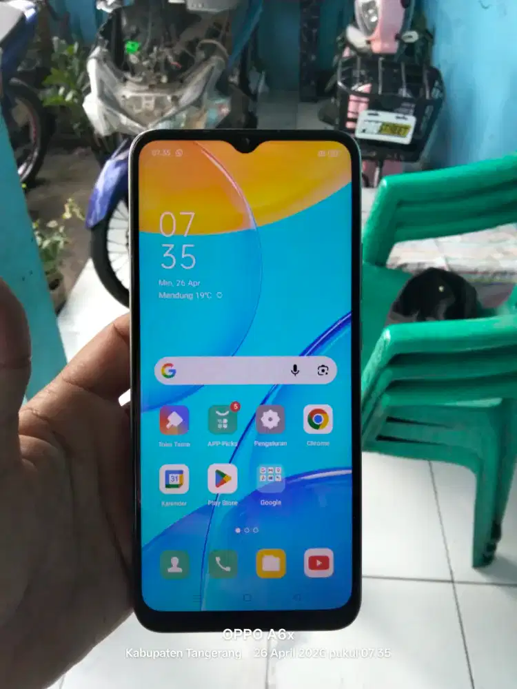 Oppo A15 ram 3/32 kondisi normal gda minus hp dan casan