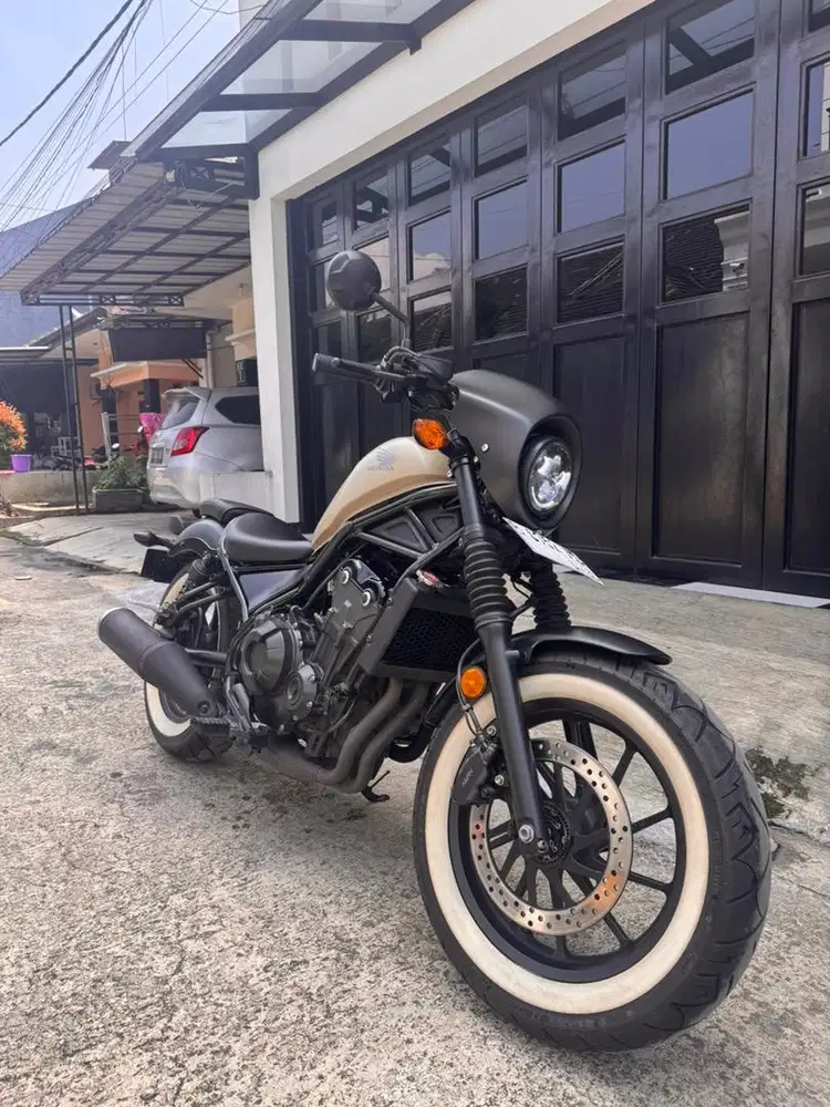 Honda Rebel 500 2019 Mulus Terawat Low KM Pajak On Tinggal Gas.