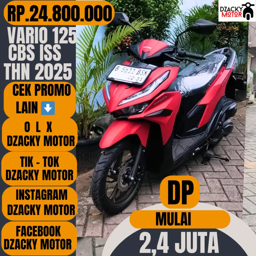 VARIO 125 CBS ISS 2025 SECOND LIKE NEW