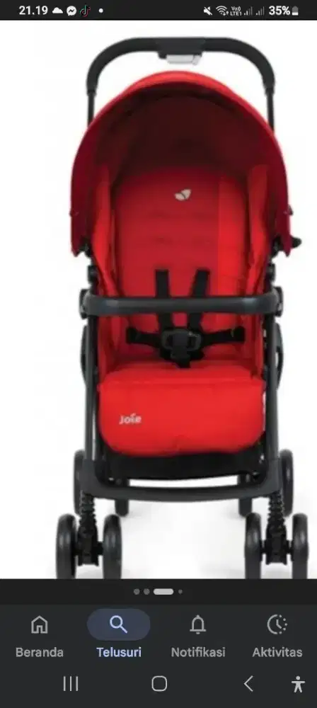 Stroller joei juga system mash bagus