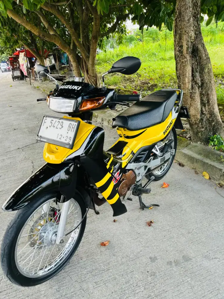 For Sale Suzuki Satria RU Thn 2002 Warna Kuning hitam