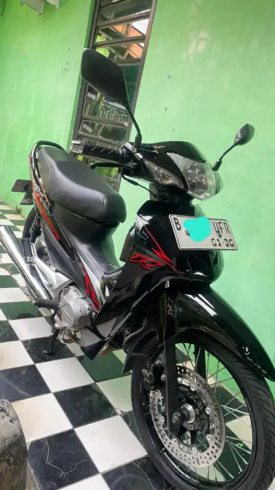 SUPRA FIT NEW 2007 FULL RESTORASI PJK ON BR BYR B DKI  MODIF SIMPLE