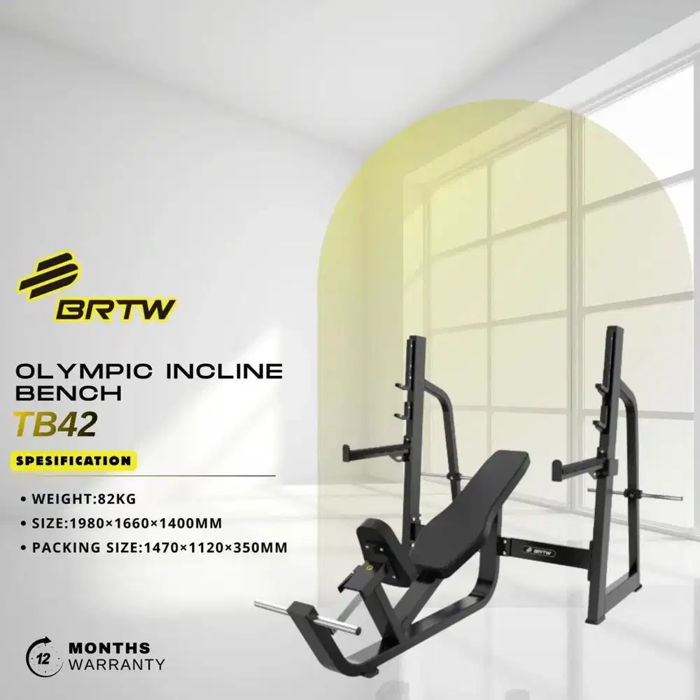 Olympic Incline Bench BRTW TB42