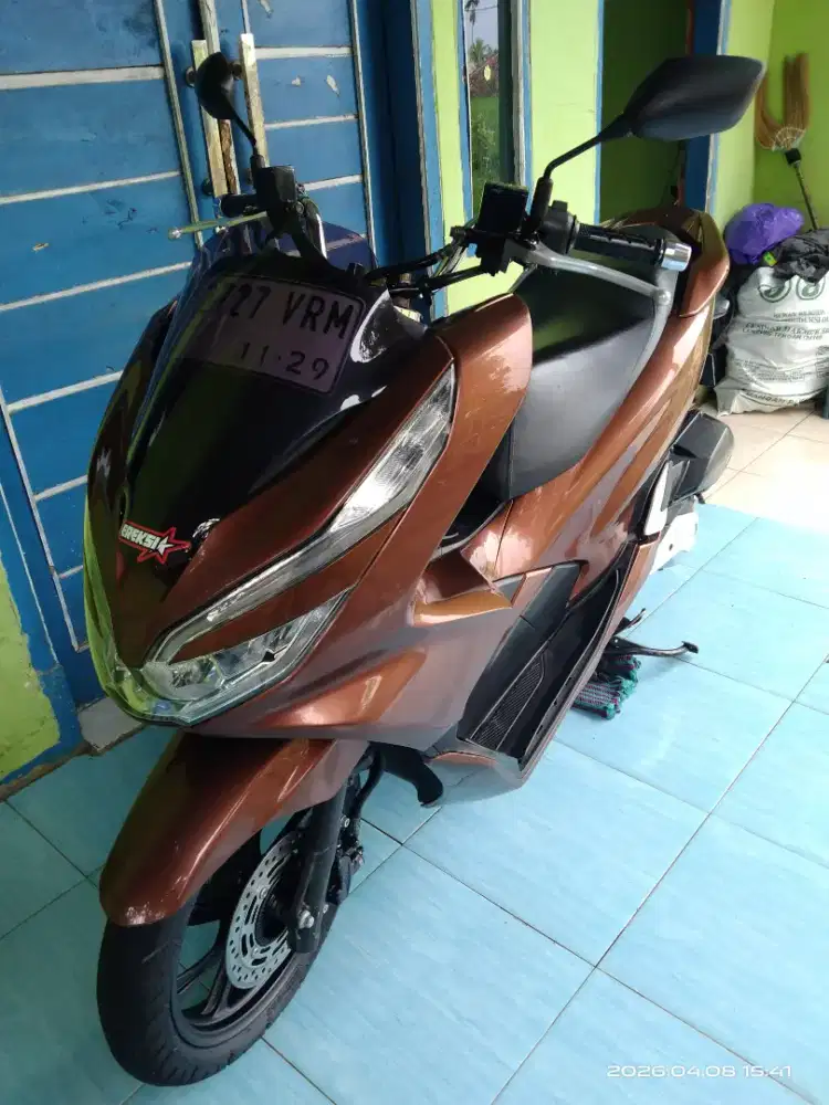 Pcx 2019 cbs warna coklat
