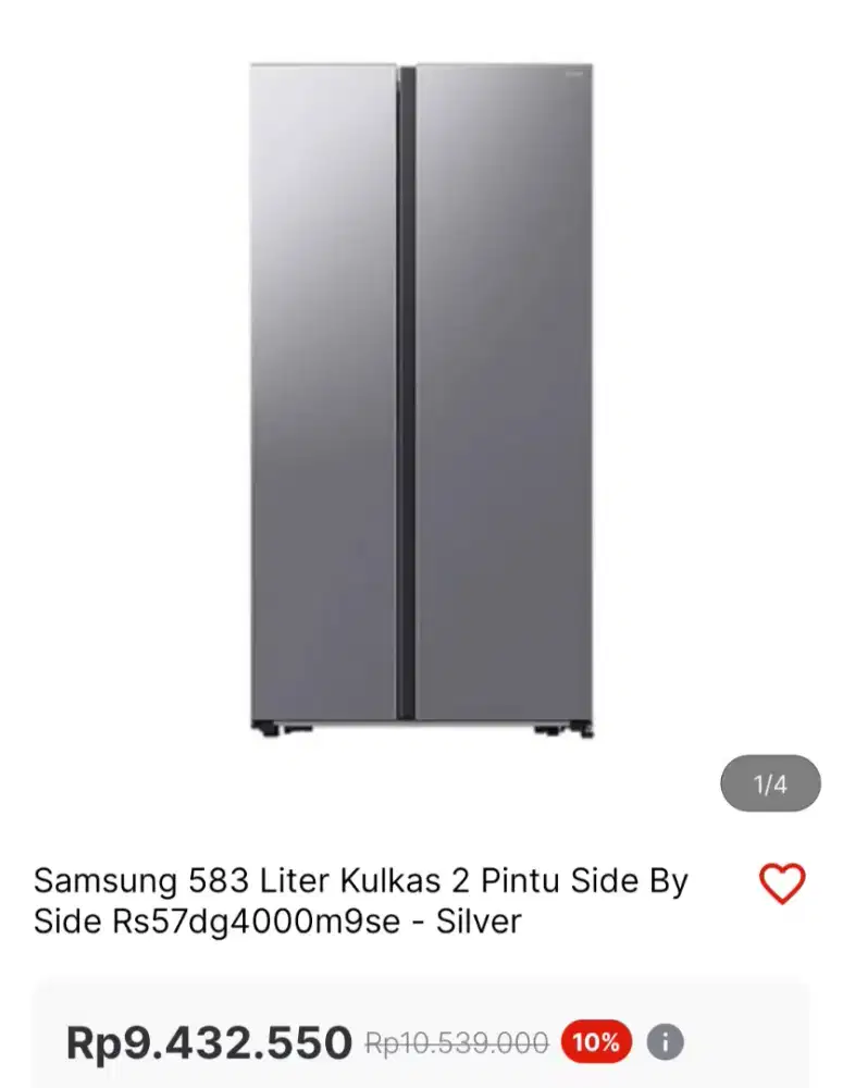 Kulkas samsung 570 liter kappasitas besar