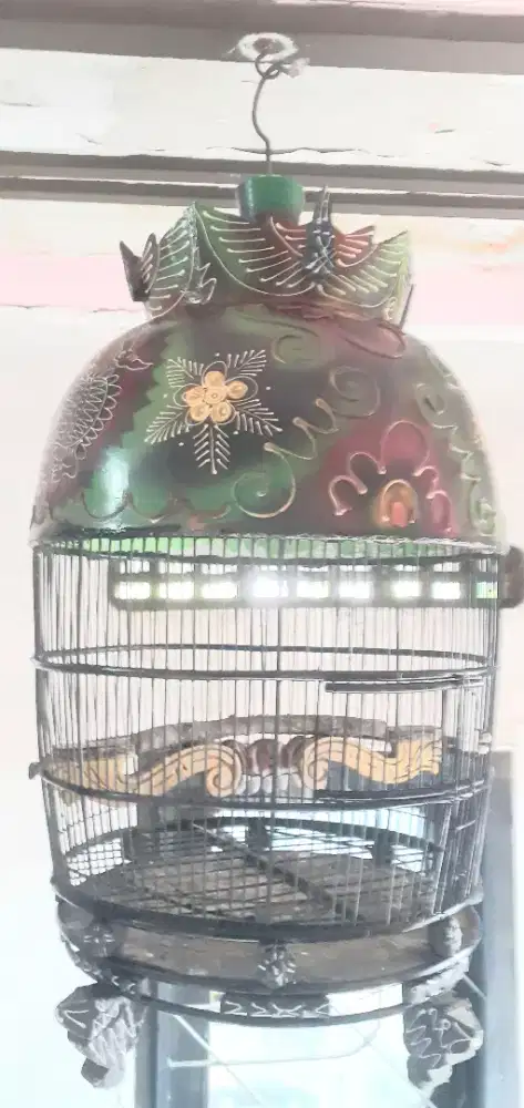 Sangkar kutut kayu dempul bagus siap pakai