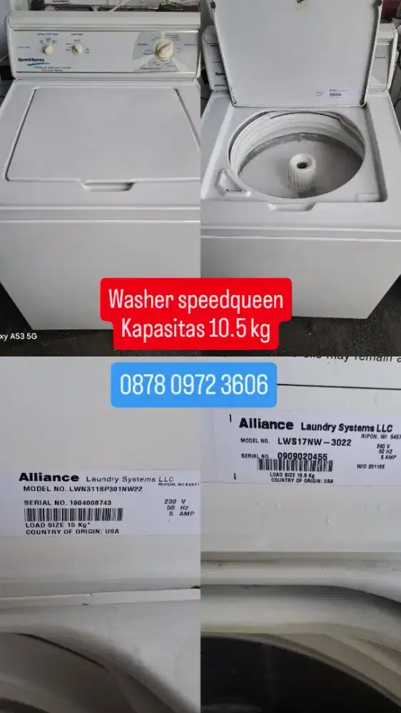 Mesin cuci speedqueen