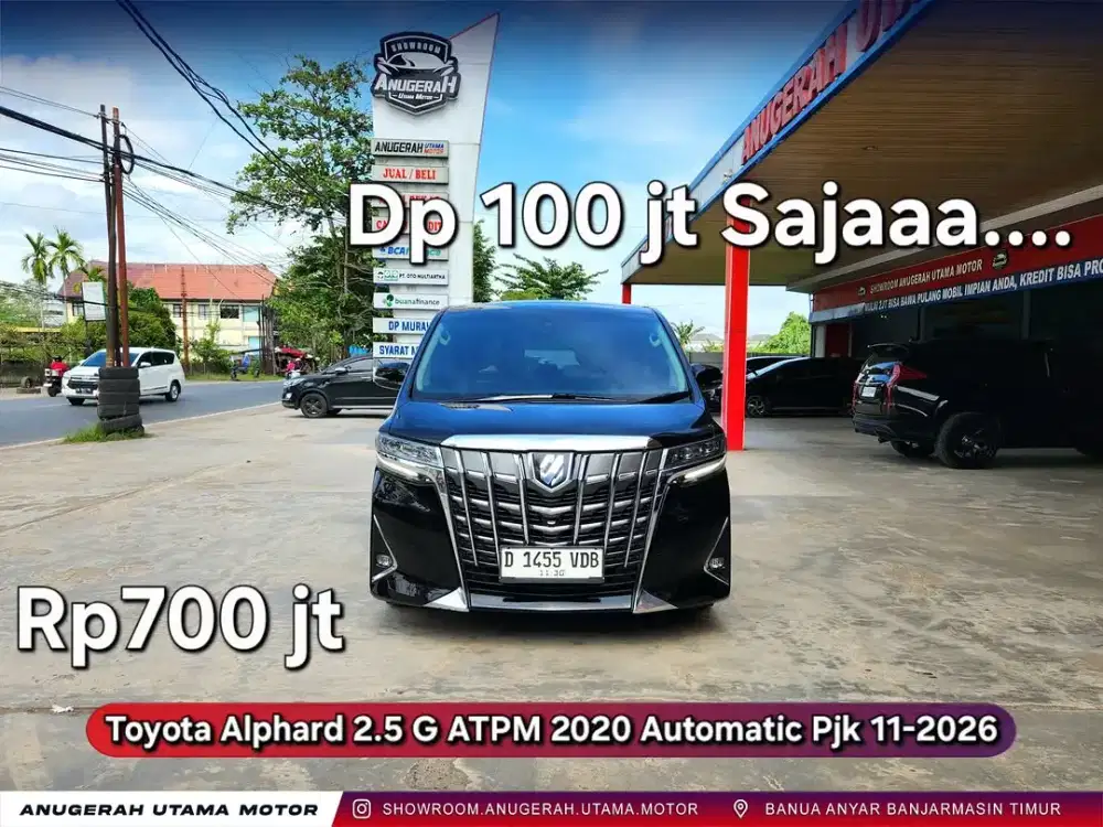 Alphard 2.5 G ATPM 2020 Automatic