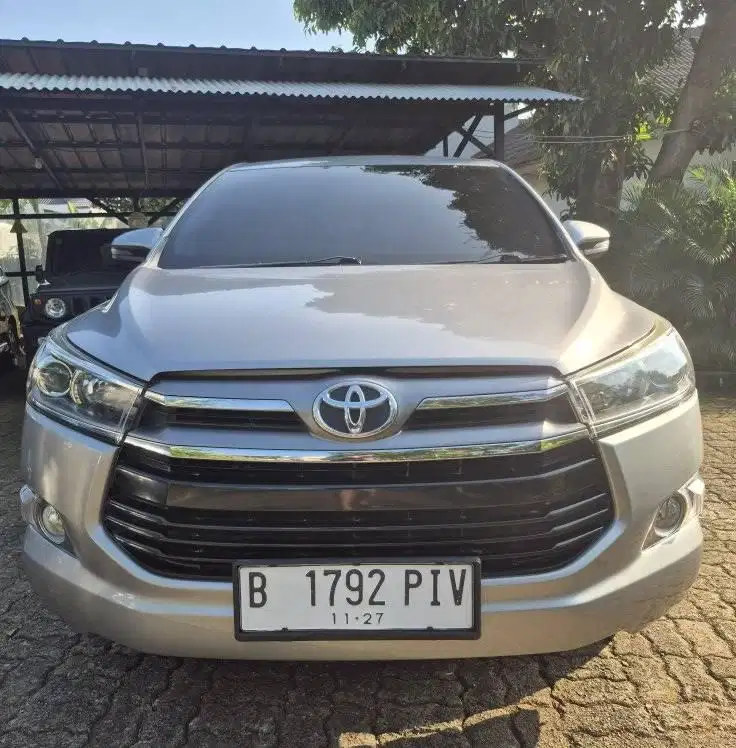 Toyota innova reborn diesel at 2017 silver metalik tgn 1 bln 11.