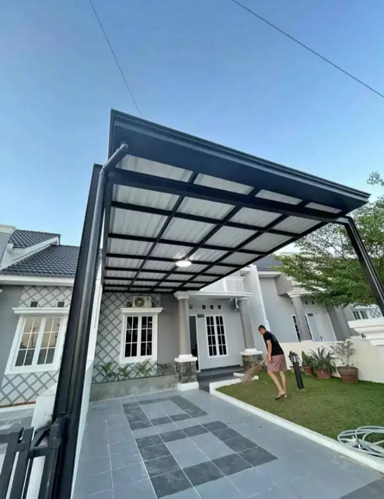 Kanopi atap alderon rs