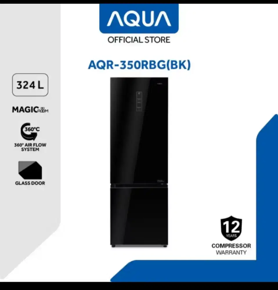 Kulkas Aqua AQR-350RBG