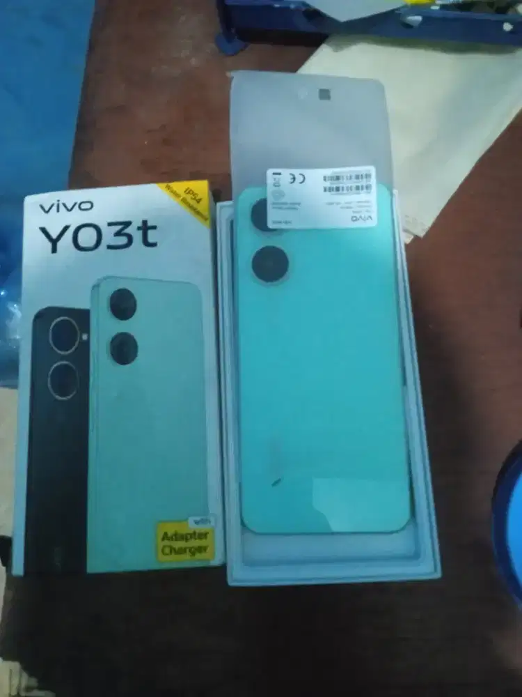 Vivo y03t ram 4/64 fullset no kendala tingal pake aj