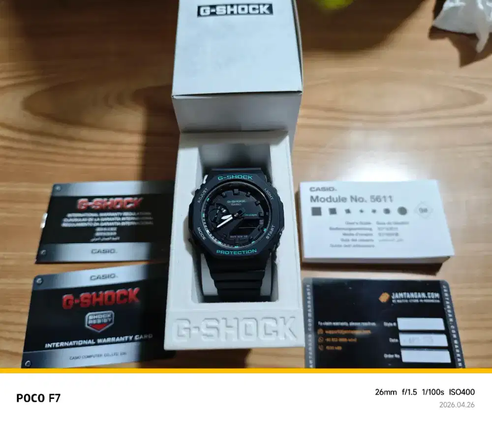 Casio Gshock GMA S2100GA-1ADR
