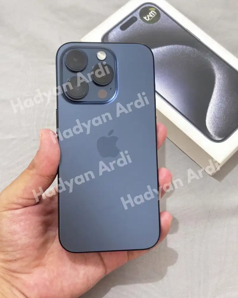 IPHONE 15 PRO EX IBOX BLUE TITANIUM 128GB