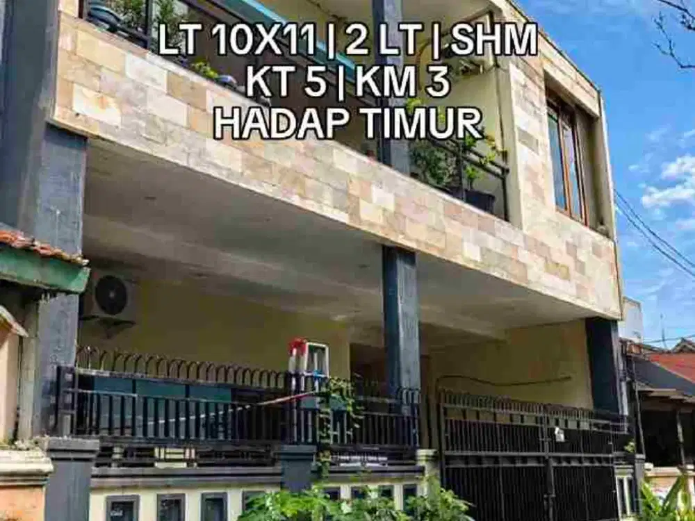 Wilson Rumah 2 lantai full uk 10x11 di poris indah