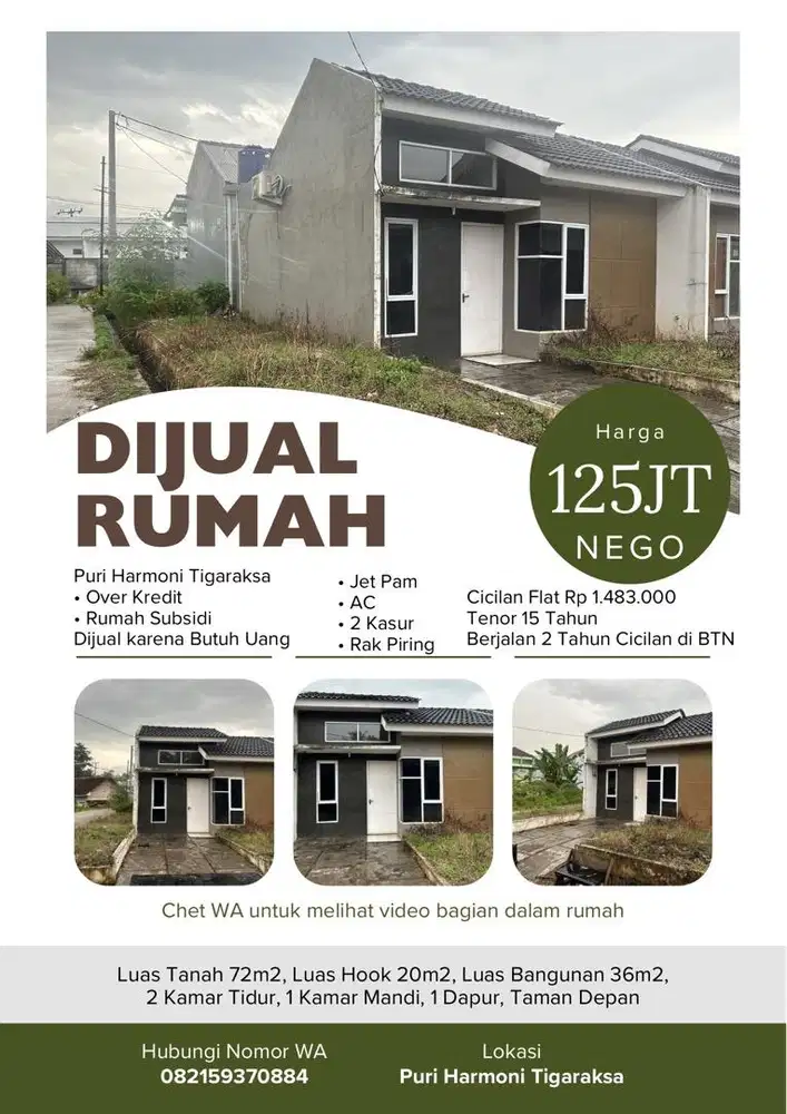 Over Kredit Rumah Subsidi + HOOK