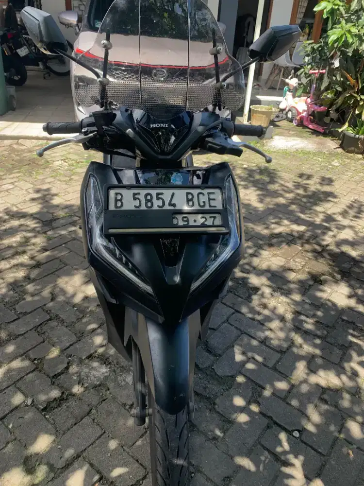Vario 2022 warna hitam siap pakai, surat lengkap