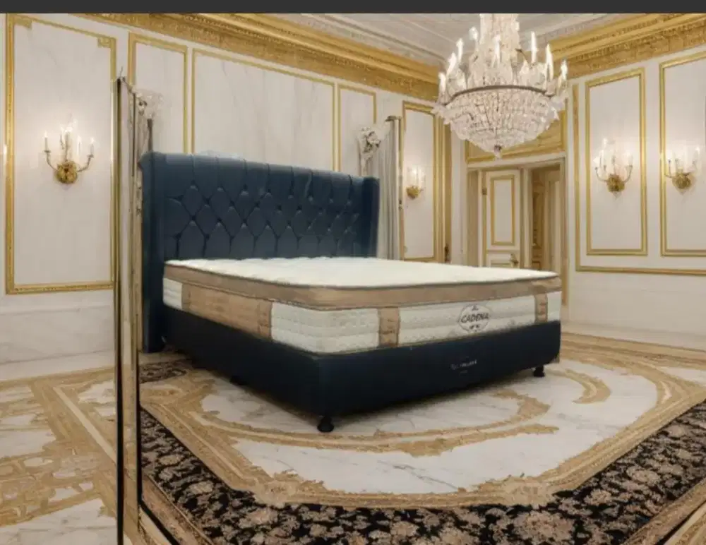Jual murah Springbed The Luxe Cadena set ori uk 180
