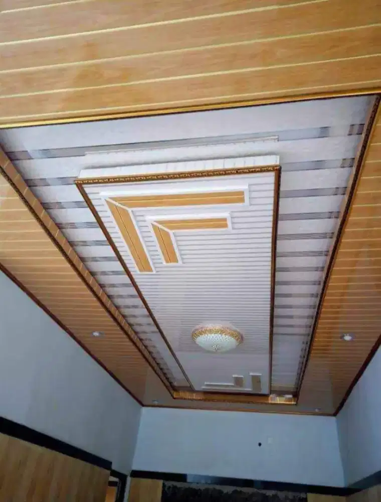 Plapon Pvc terpasang kualitas bahan terjamin dan bergaransi