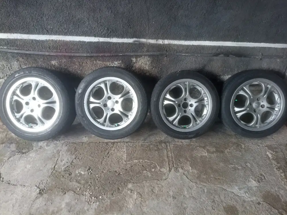 Velg racing enkei r16 pcd 4x100 Vios/corolla/city/jazz dll