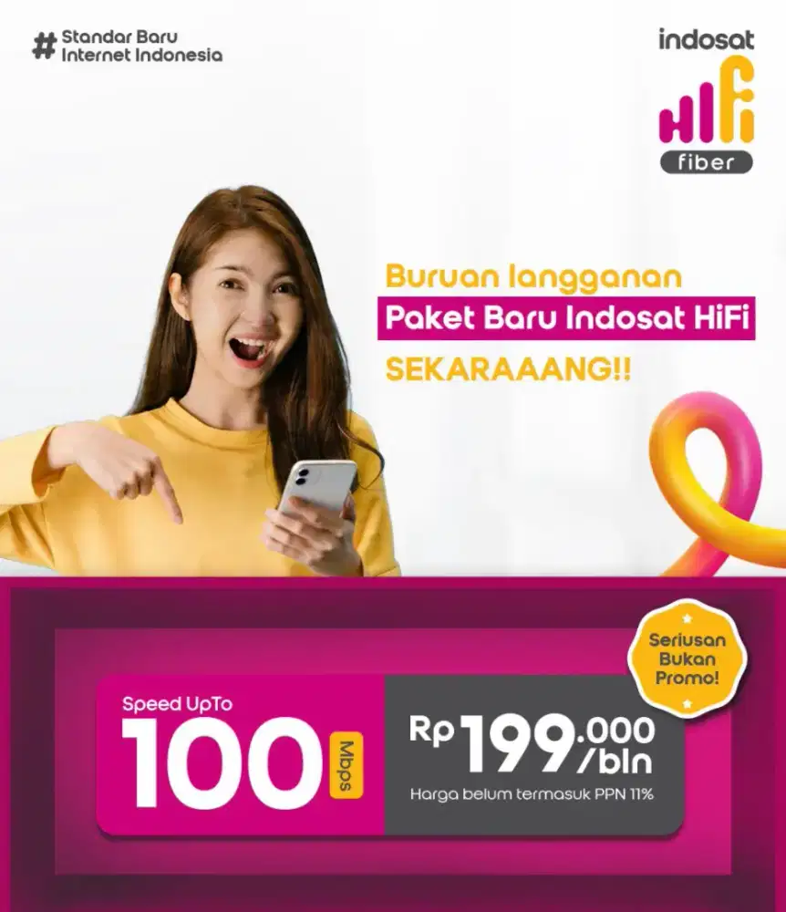 PASANG WIFI MURAH (INDOSAT HIFI EX MNC)