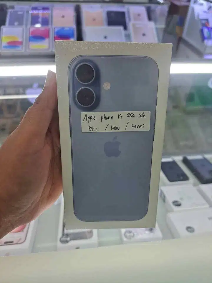 IPhone 17 256GB Mist Blue New Segel Garansi Resmi Indonesia