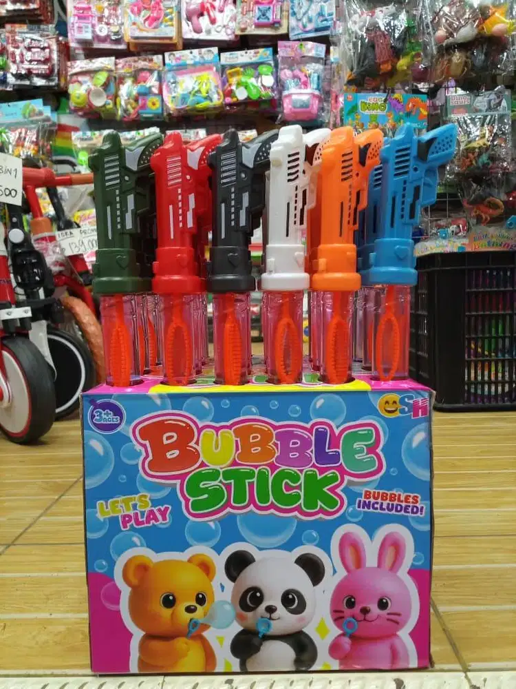 mainan anak bubble stick