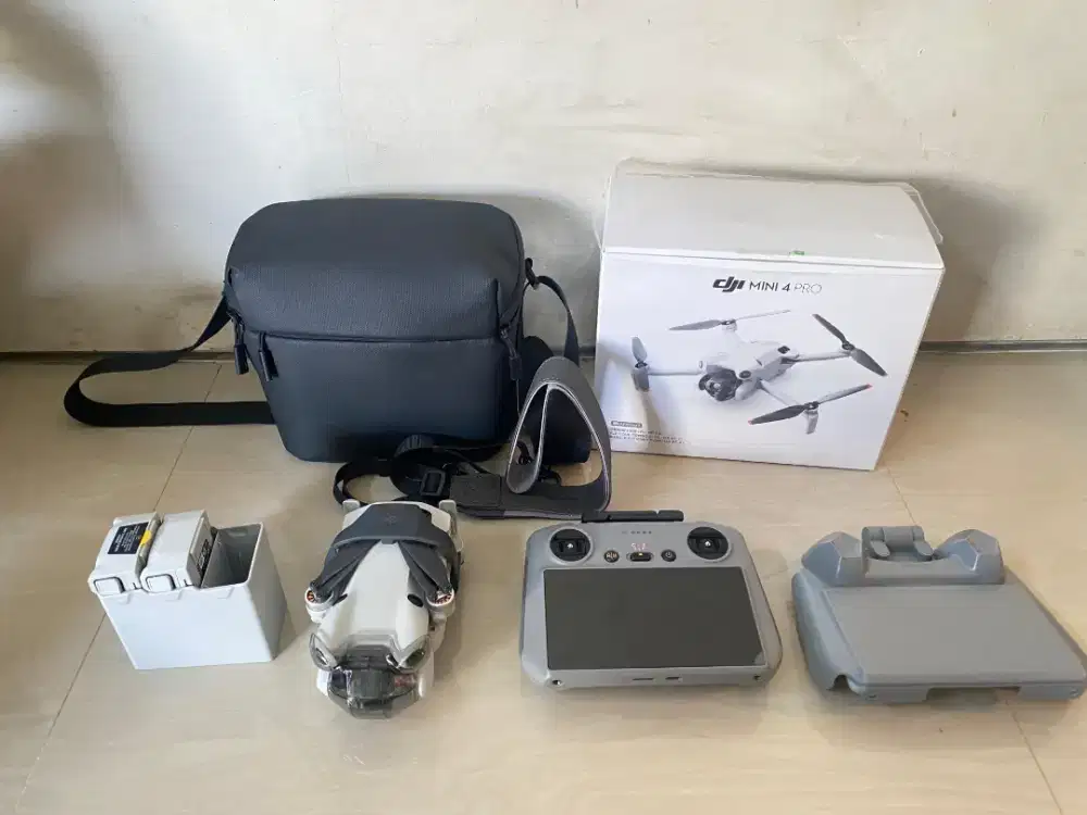 Drone DJI Mini 4 Pro Combo Plus Masih Garansi