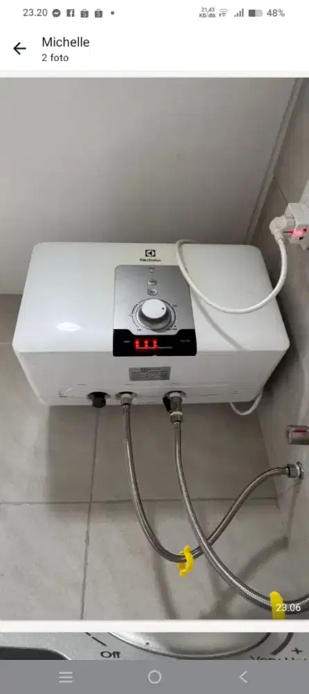 WATER HEATER ELECTROLUX 15L