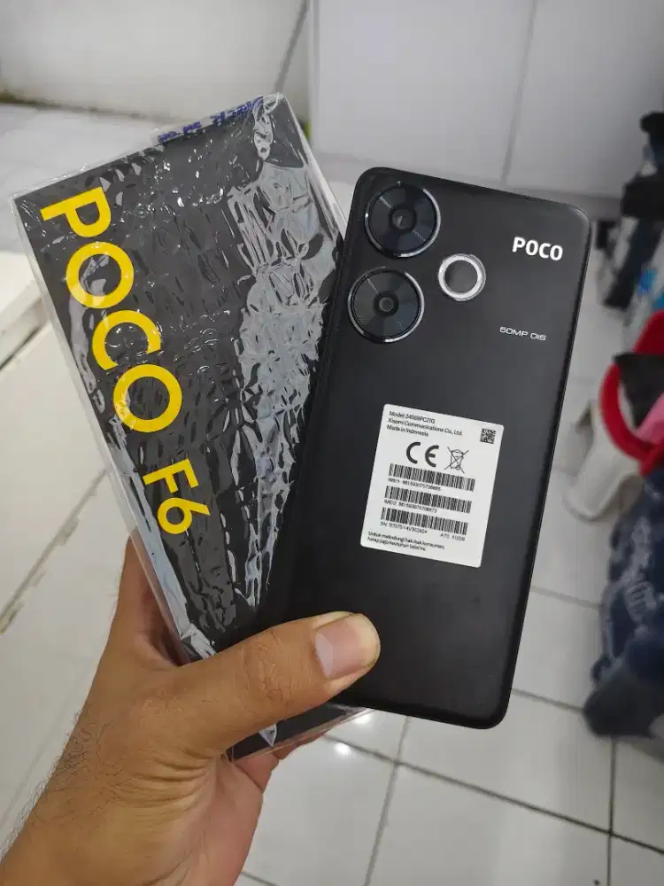 Poco F6 5g 12/512 garansi resmi garansi on