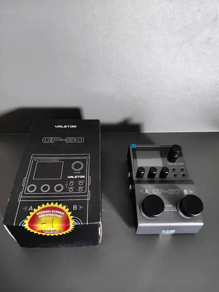 efek gitar elektrik / bass valeton Gp 50